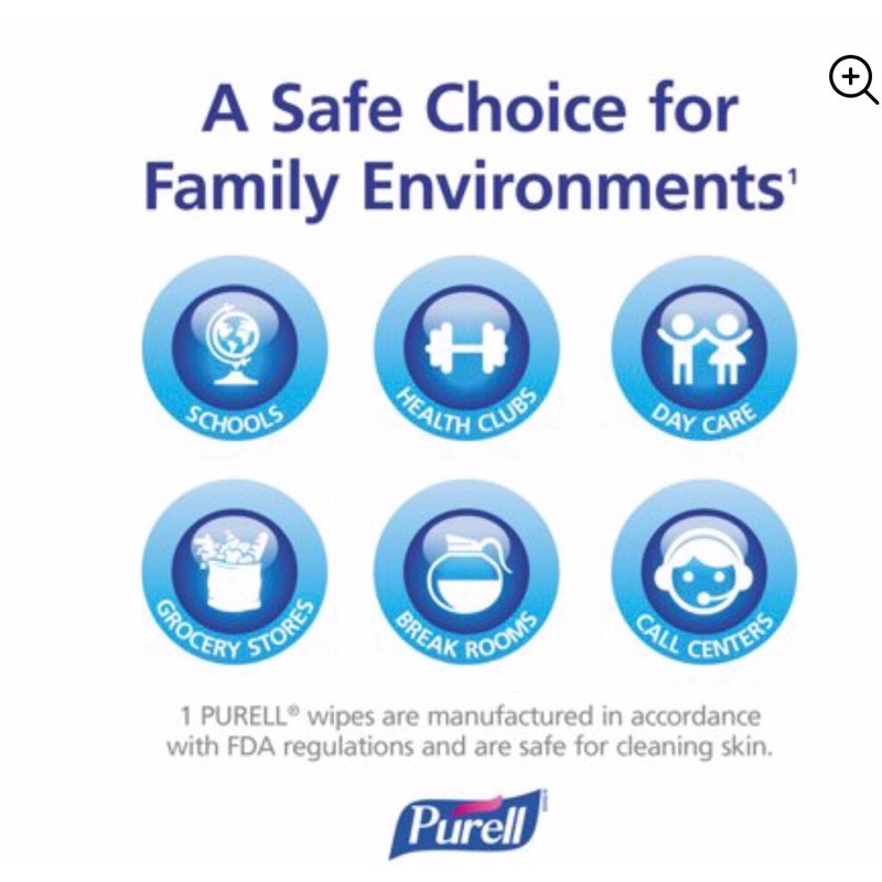 Khăn lau diệt khuẩn Purell chính hãng USA