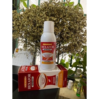 [Nước Súc Miệng Chlohexidin] HEXAFOR NANO Bạc