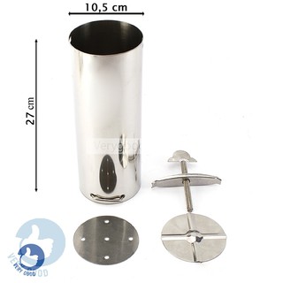 KHUÔN LÀM GIÒ XÀO 2KG 100% INOX