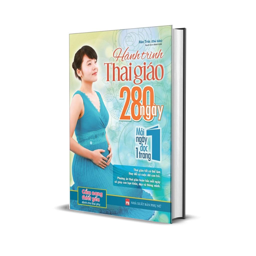 Sách - Hành Trình Thai Giáo 280 Ngày - Mỗi Ngày Đọc Một Trang