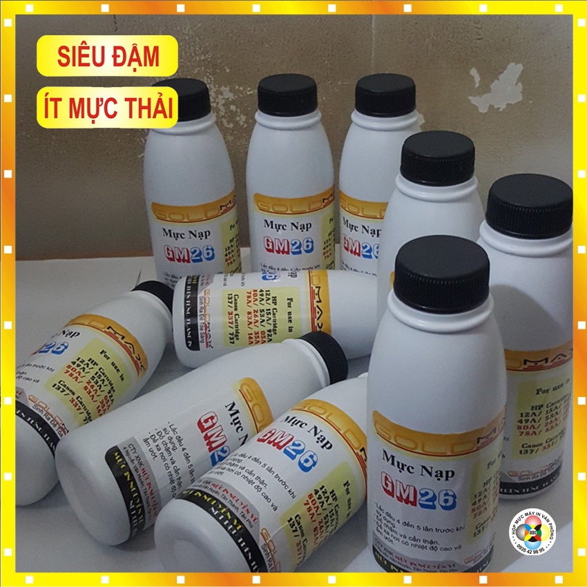 Chai mực bơm Hộp mực Canon imageClass mf4450, mf4452, mf4720w, mf4412, mf4420n, mf4750, mf4750dn, mf4430, mf4410, mf4400
