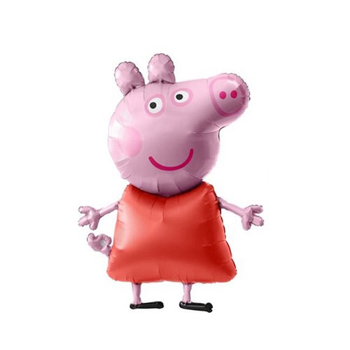 Bóng Nhôm Hình Heo Các Loại Dành Cho Bé 2 Tuổi, Bóng Sinh Nhật 2 Tuổi Heo Peppa