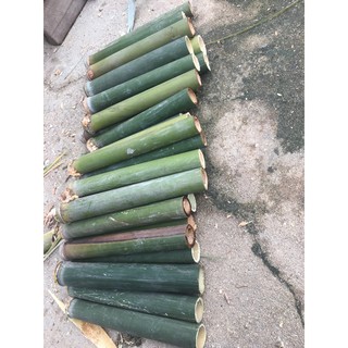 Ống tre nấu cơm lam dài 30cm