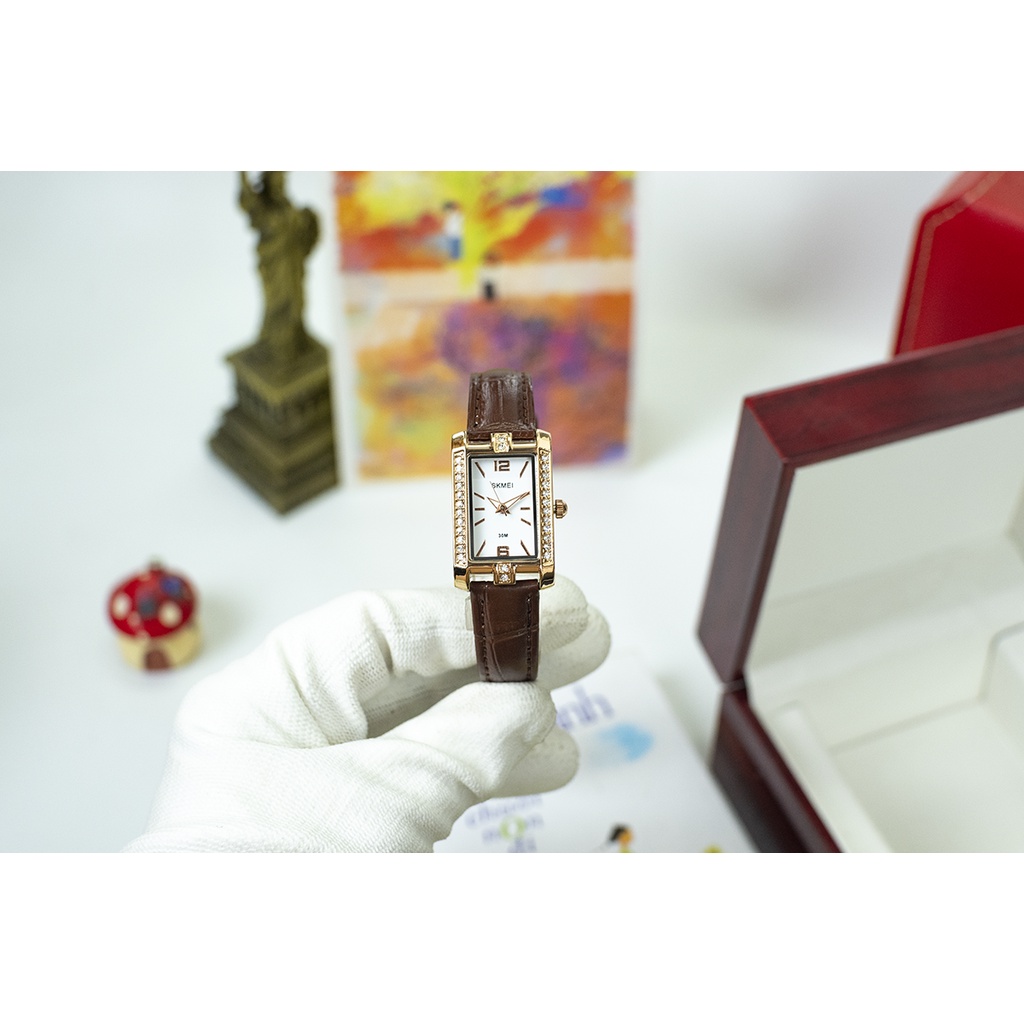 Đồng hồ nữ đẹp-đồng hồ chính hãng SKMEI 1690 đồng hồ nữ chính hãng giá rẻ thời trang cho phái đẹp