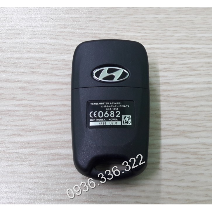 Vỏ chìa khóa Hyundai Santafe, Tucson, I10, I20, I30, Avante, Accent, Elantra