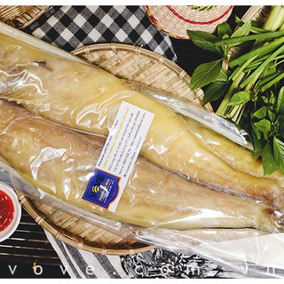 Khô cá tra phồng- Bà Giáo Khỏe 55555 - gói 500gr