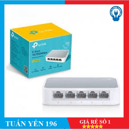 [BH CHÍNH HÃNG TP-LINK] Bộ Chia Tín Hiệu Để Bàn 5 cổng 10/100Mbps TL-SF1005D