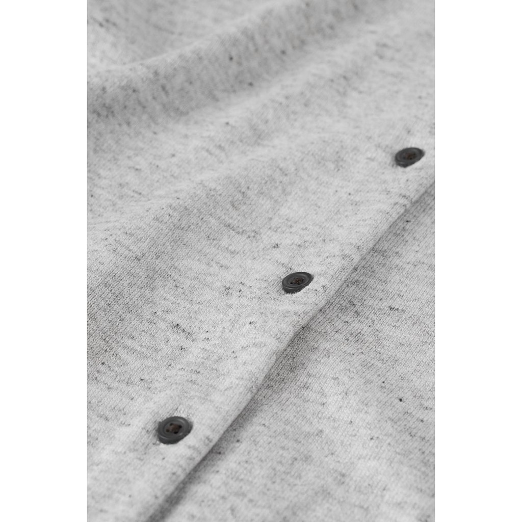 Áo len cardigan xám nhạt HM H&amp;M_hàng chính hãng authentic
