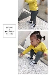 Quần legging len tăm cho bé gái