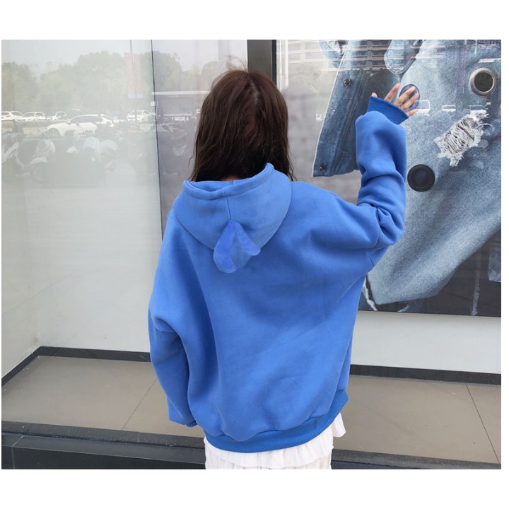 (Xả kho) Áo hoodie nữ cute dày rộng phong cách Hàn Quốc (Ảnh thật) | BigBuy360 - bigbuy360.vn