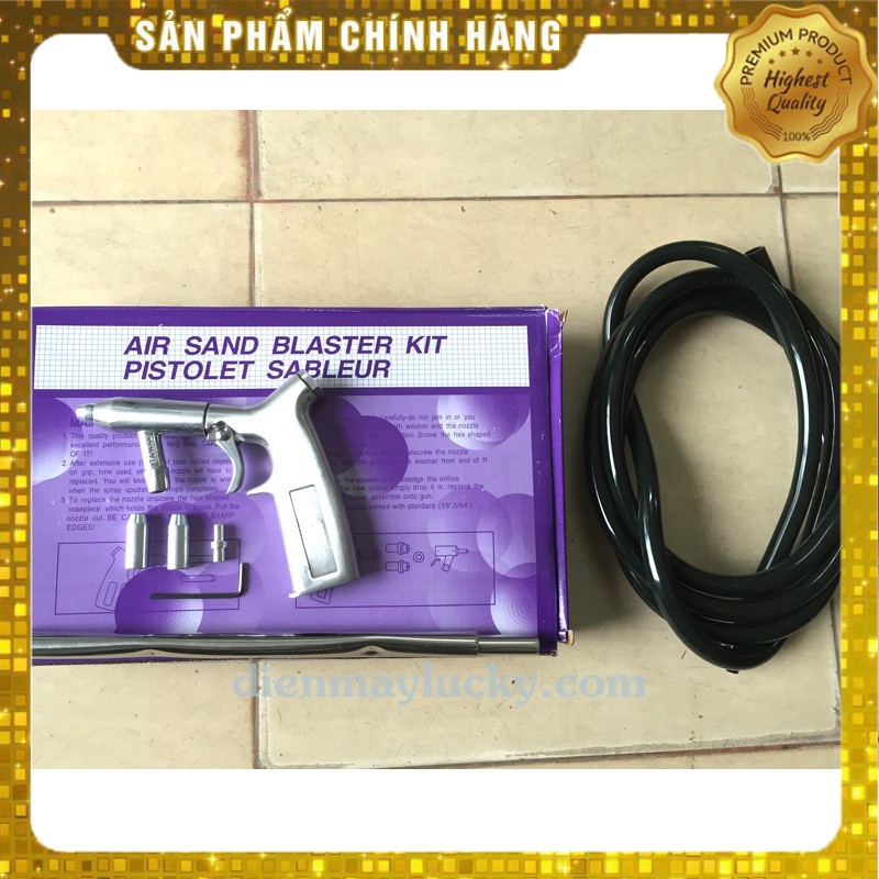 SÚNG PHUN CÁT HỘP TÍM CAO CẤP
