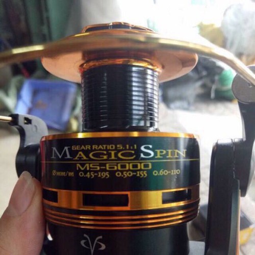 [Cực chất] Máy câu cá Yolo Magic Spin 5000 6000