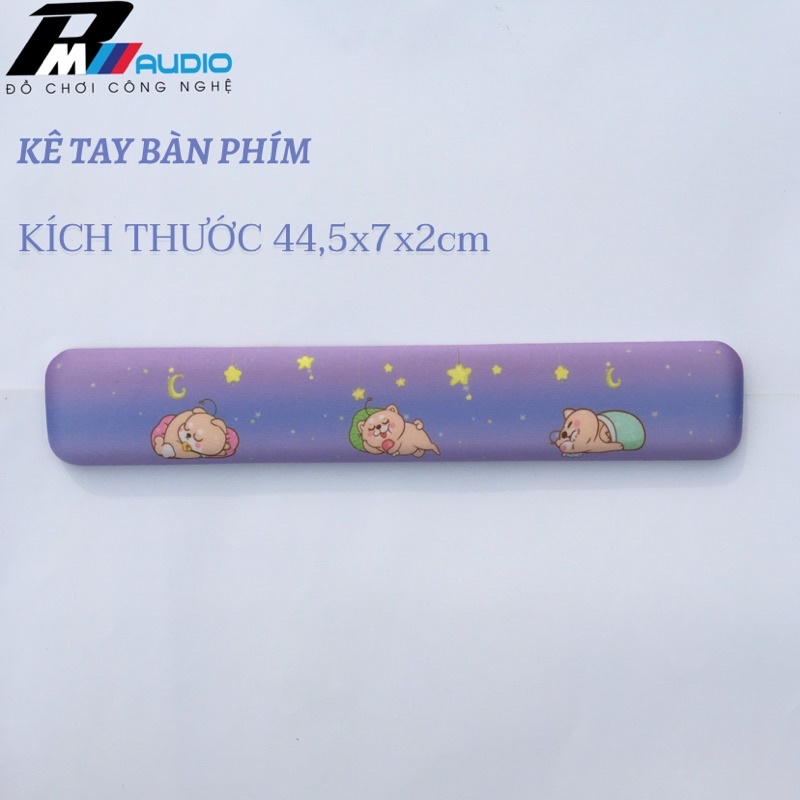 Miếng Đệm Kê Cổ Tay Bàn Phím Máy Tính Laptop Chất Liệu Silicon Cao Cấp Chống Đau Mỏi Khi Làm Việc Văn Phòng Chơi Game