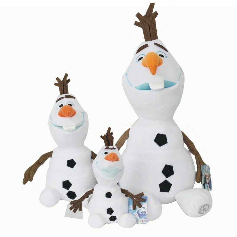 Búp Bê Nhồi Bông Hình Người Tuyết Olaf Trong Phim Hoạt Hình Frozen Kích Thước 50cm 30cm