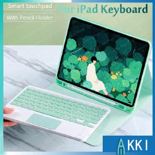 Bao da máy tính bảng tích hợp bàn phím bluetooth cho iPad 9.7 2017/18/19 10.2 7th 6th 5th Air 2 3 Pro 9.7 10.5 11 2020