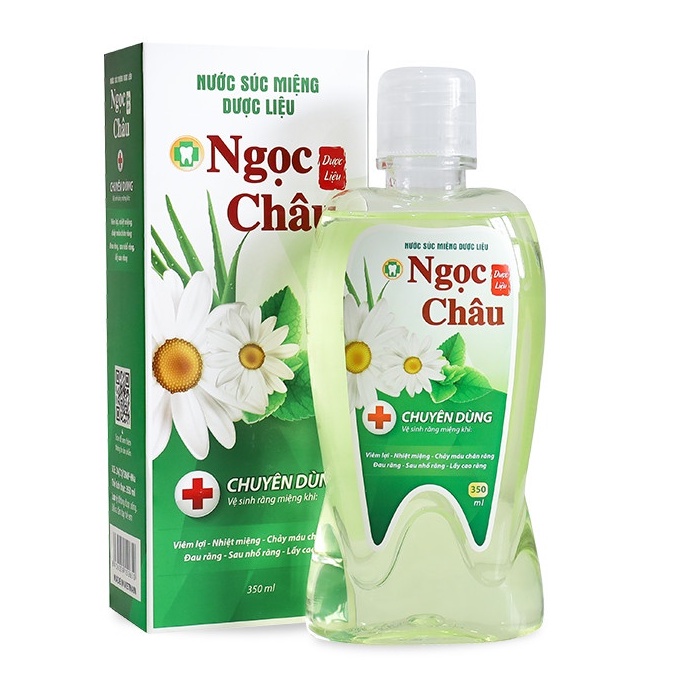 Nước Súc Miệng Dược Liệu Ngọc Châu 350ml