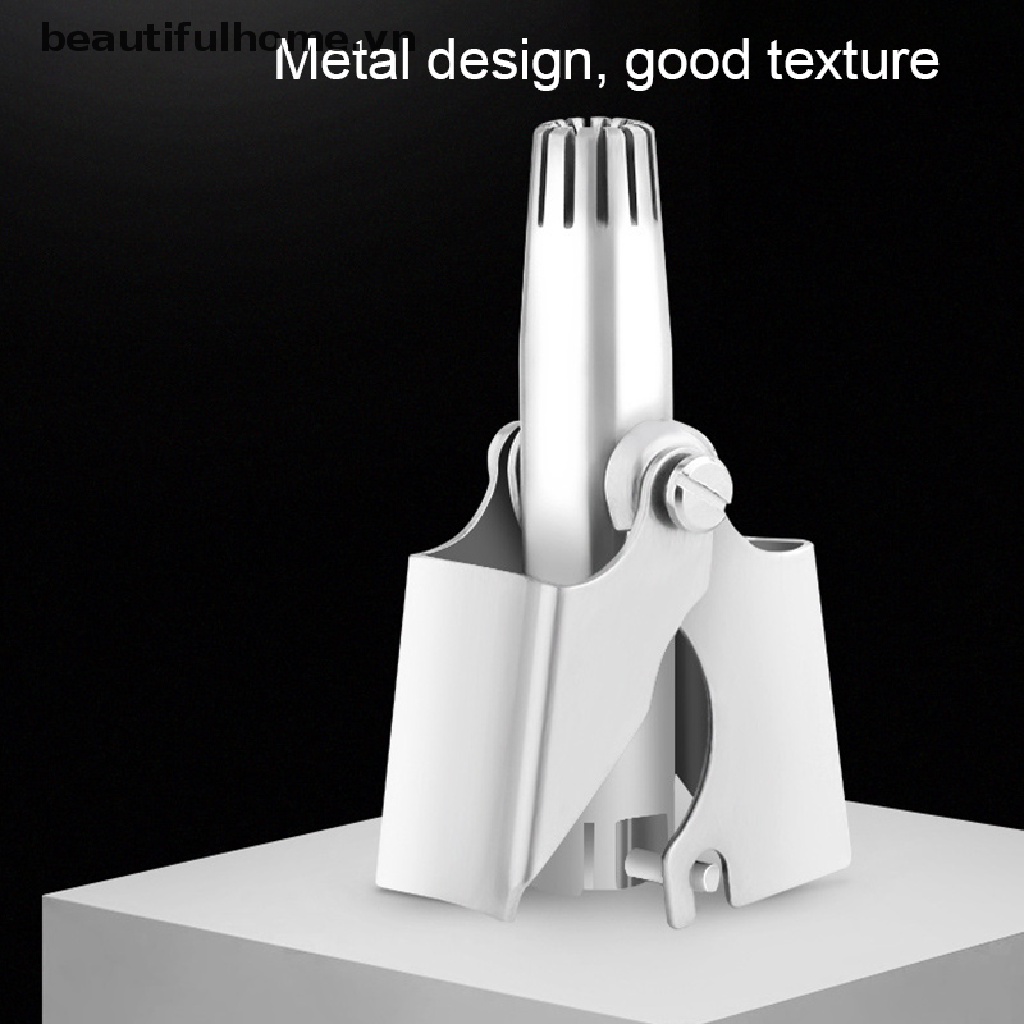 Dụng Cụ Tỉa Lông Mũi Bằng Thép Không Gỉ Dành Cho Nam Và Nữ