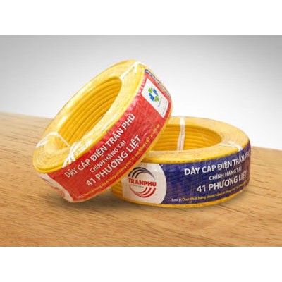 Dây điện Trần Phú, dây đôi mềm dẹt VCm 2x1.5 - thietbidien24h.asia - thiết bị điện 24h.asia
