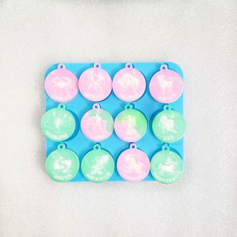 Khuôn Silicone Hình Cung Hoàng Đạo Dùng Trang Trí Diy