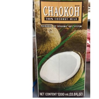 Nước cốt dừa chaokoh thái lan 1lít hsd: 02/2022