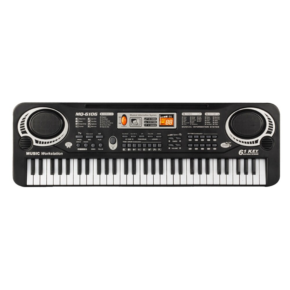 Đàn piano FREESHIP Đàn piano 61 phím cho bé, nhạc cụ giúp bé luyện tập, phát triển năng khiếu âm nhạc 6412