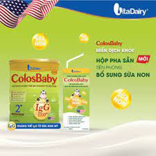[1 thùng] Sữa Bột Pha Sẵn ColosBaby 110ml/180ml (date mới)