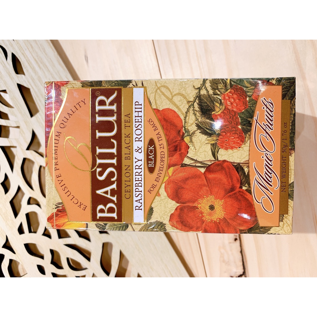 Trà túi lọc Basilur_hương trái cây_Nhập khẩu Sri Lanka_20 túi | BigBuy360 - bigbuy360.vn