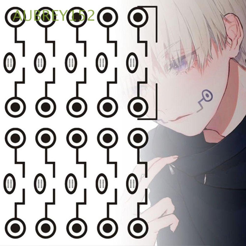Hình Xăm Dán Tạm Thời Au Brey152 Chống Thấm Nước Hình Yuji Itadori Jujutsu Kaisen Toge Inumaki