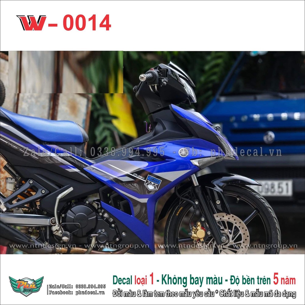 Tem rời Exciter 150 Xanh đen 2022 (11)