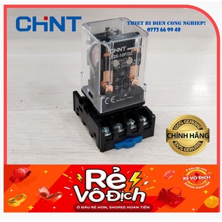 Relay kiếng 8 chân tròn jqx-10f/2z chint