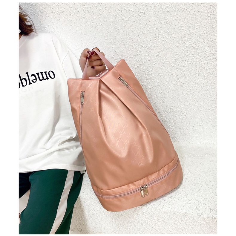 Túi đựng đồ bơi/ đồ tập gym chia ngăn sử dụng khô ướt chống thấm nước tiện dụng cho nữ