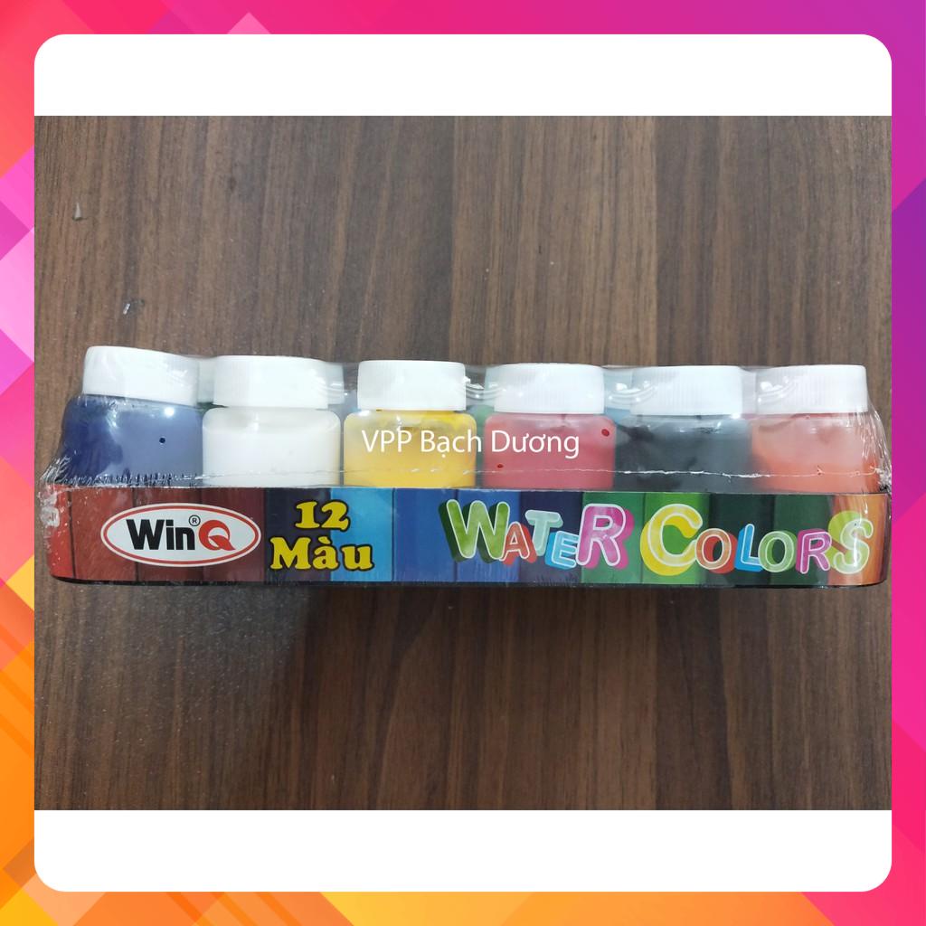 Màu nước WinQ W-06 - Lốc 12 màu