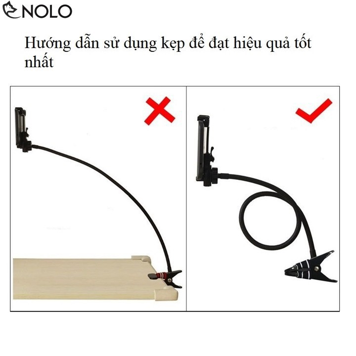 Bộ Kẹp Đuôi Khỉ Dành Cho Máy Tính Bảng 7-12 Inch