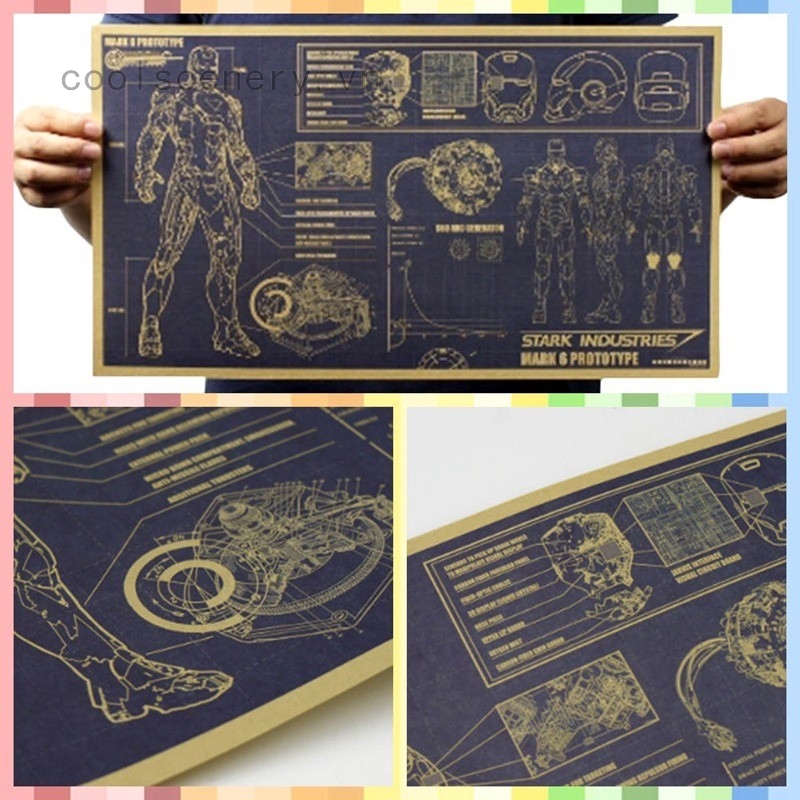 Miếng dán tường phong cách bản vẽ người sắc độc đáo ấn tượng