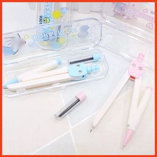 Compa Sỉ 😍FREESHIP😍 12 Chiếc Compa Bút Chì Bấm 9301