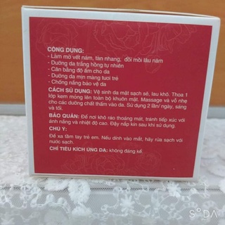Kem dưỡng da Mộc Sâm 12g ( trắng da, mờ nám)