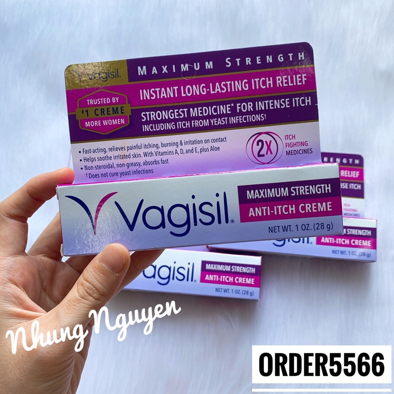 Kem vệ sinh nấm ngứa phụ nữ Vagisil