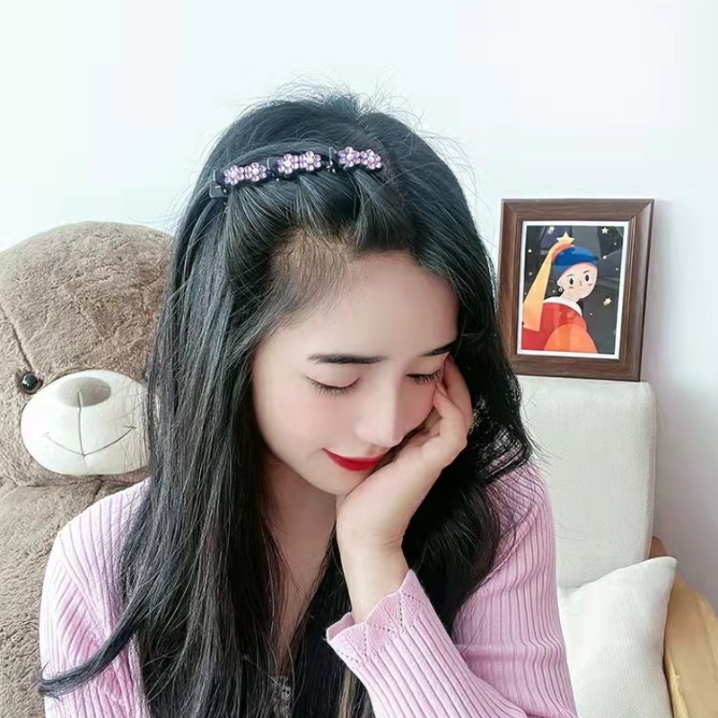 Kẹp Tóc Mái Ngang Trán Tạo Kiểu Tóc Tết Phong Cách Thời Trang Mùa Hè 2022 Mới Dành Cho Bạn Nữ