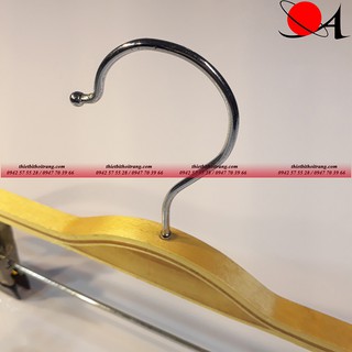 Bộ 5 Móc Kẹp Quần Gỗ Dán Cao Cấp(SPE-5KGTRE)