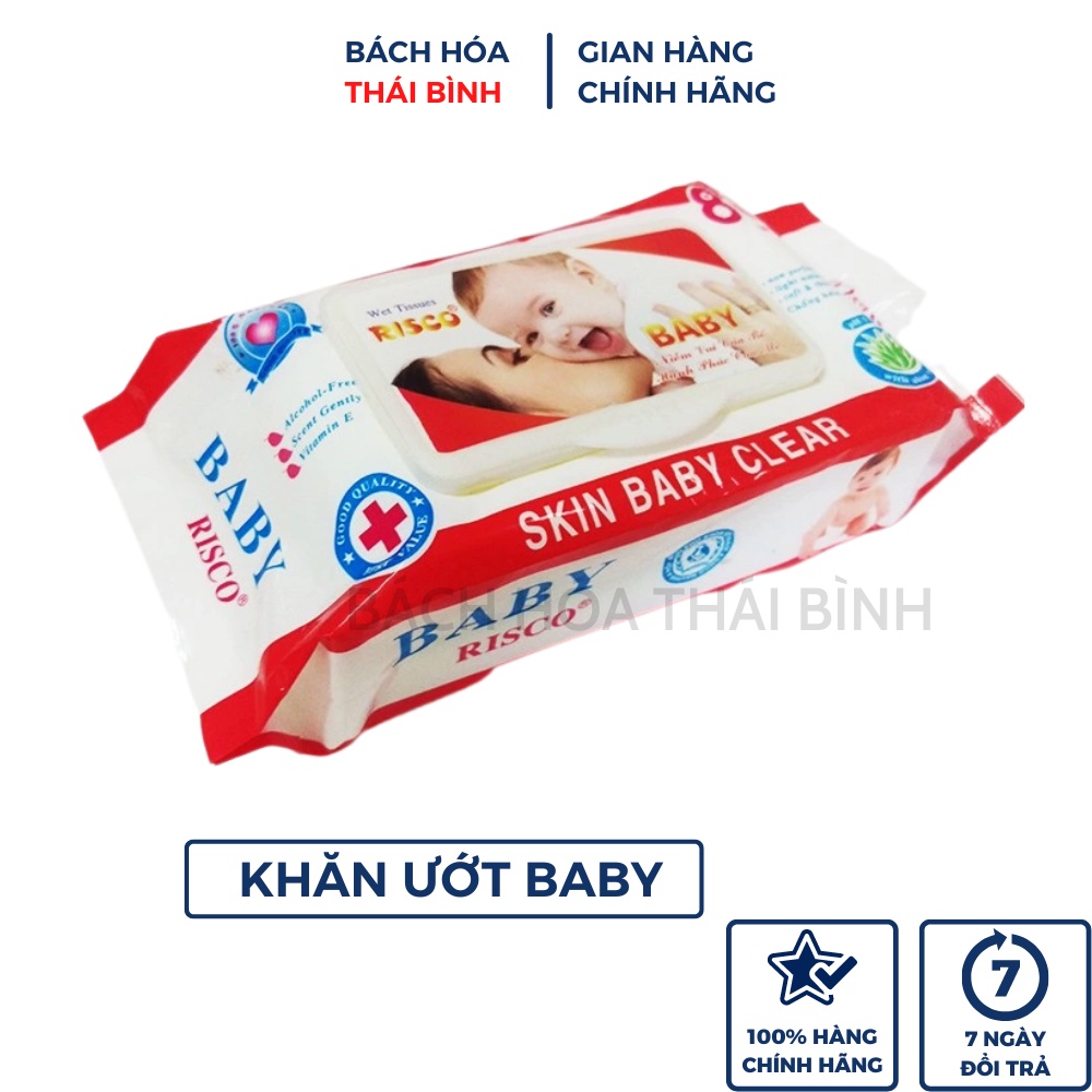 Khăn ướt Baby gói 100 tờ