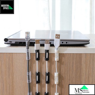 Bộ 16/20 miếng dán tường đi dây điện - Nẹp cố định dây điện/dây sạc GD-022