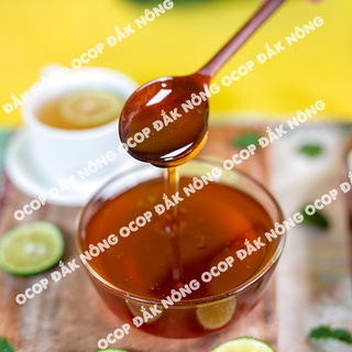 Mật ong OCOP Đắk Nông nguyên chất từ hoa cà phê, Mật ông tự nhiên nguyên chất chai 1l