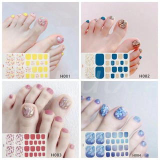 Miếng Dán Móng Chân Nghệ Thuật
