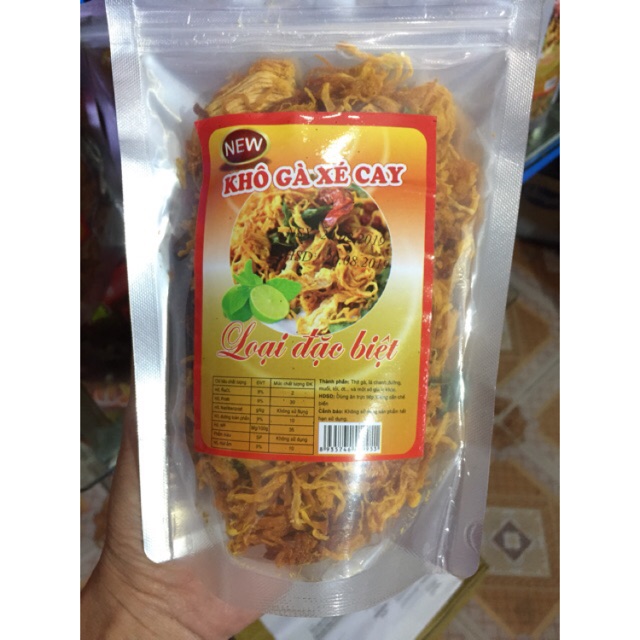 KHÔ GÀ XÉ CAY 200G