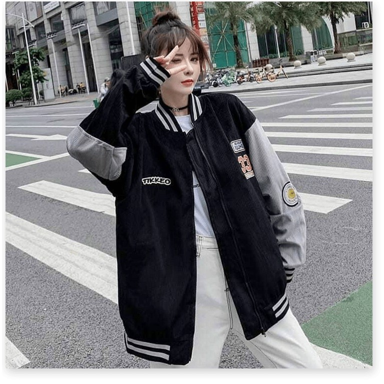 ÁO KHOÁC NỮ SỐ HIỆU 33 CHẤT KIỆU KAKI NHUNG CAO CẤP