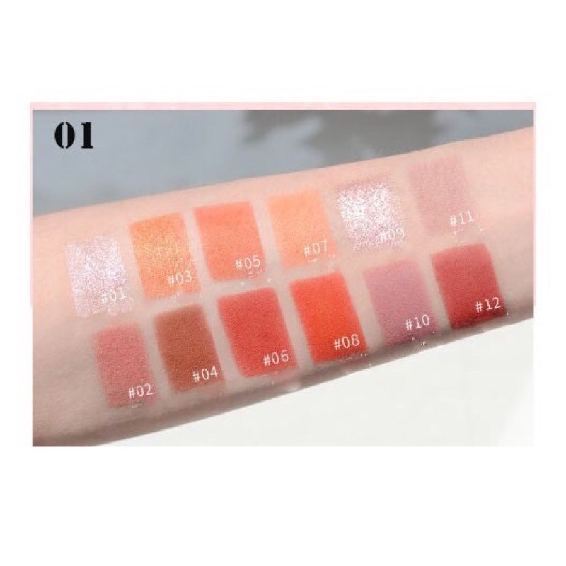 Phấn Mắt 12 Ô TuTu Sakura Flowers Eyeshadow | BigBuy360 - bigbuy360.vn