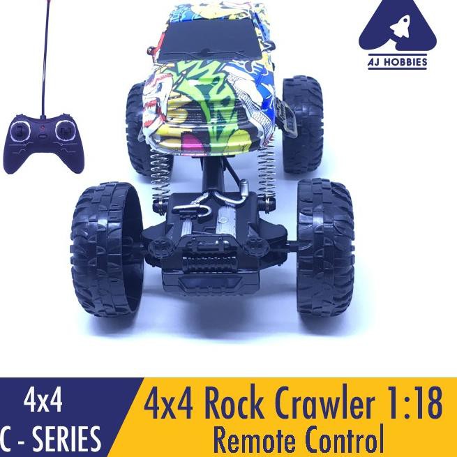 Xe Hơi Điều Khiển Từ Xa 4x4 Rock Crawler 1: 18 2.4ghzz