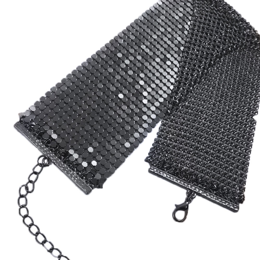 Vòng Cổ Choker Kim Sa Thời Trang Cá Tính Cho Nữ