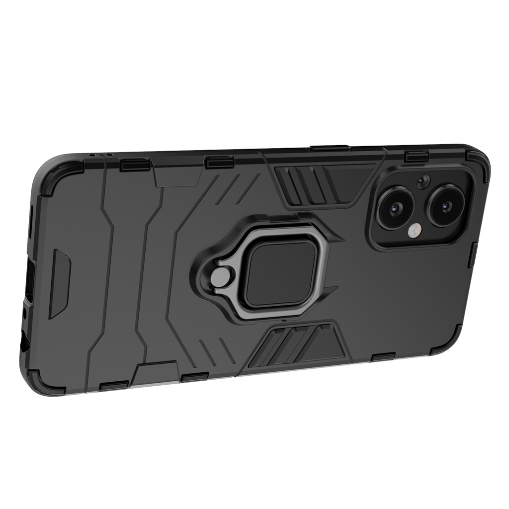 Ốp lưng Oppo Reno 7 Z 5G Iron Man Iring chống sốc giá đỡ xem phim kiêm nhẫn hút ô tô