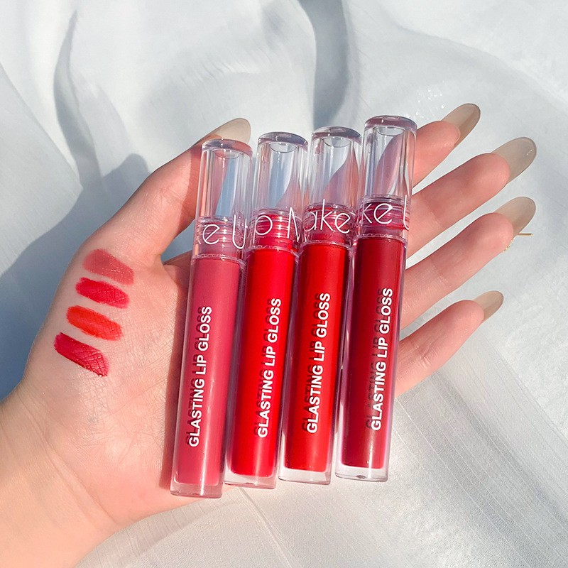 Son bóng lì dưỡng môi quyến rũ velvet lâu trôi lip gloss Maxfine